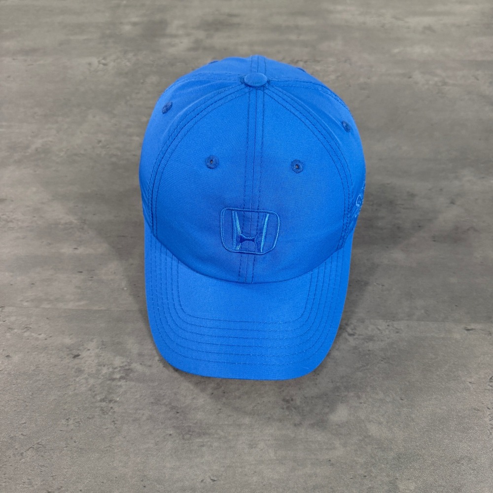 American Needle Honda Snapback Hat Southern Motors Blue Performance Cap EUC